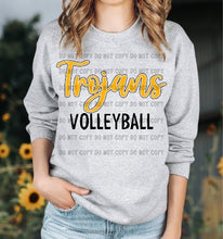 Load image into Gallery viewer, Trojans Volleyball tee/sweatshirt