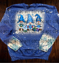 Load image into Gallery viewer, Winter Gnomes ❄️☃️bleached tee/sweatshirt