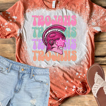 Load image into Gallery viewer, Preppy Mascot bleached tee