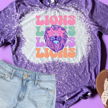 Load image into Gallery viewer, Preppy Mascot bleached tee