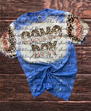 Load image into Gallery viewer, Gameday bleached tee