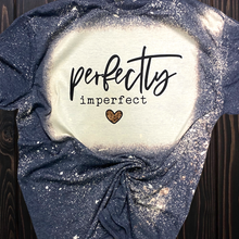Load image into Gallery viewer, Perfectly Imperfect bleached tee