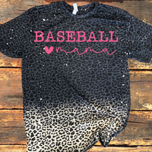 Load image into Gallery viewer, Sports Leopard bleached tee