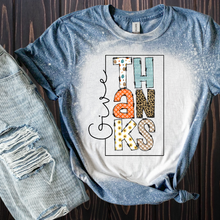 Load image into Gallery viewer, Give Thanks Bleached tee