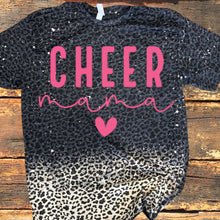 Load image into Gallery viewer, Sports Leopard bleached tee