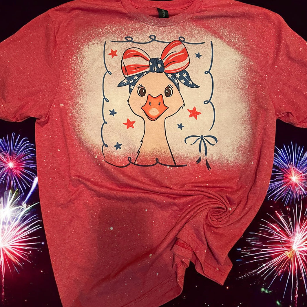 America Goose bleached tee