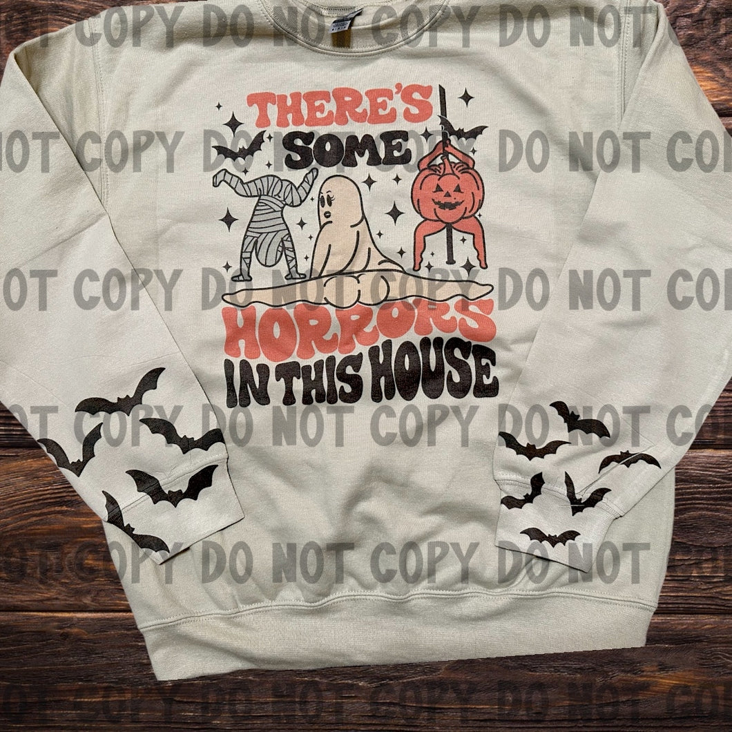 Horrors in this house sweatshirt