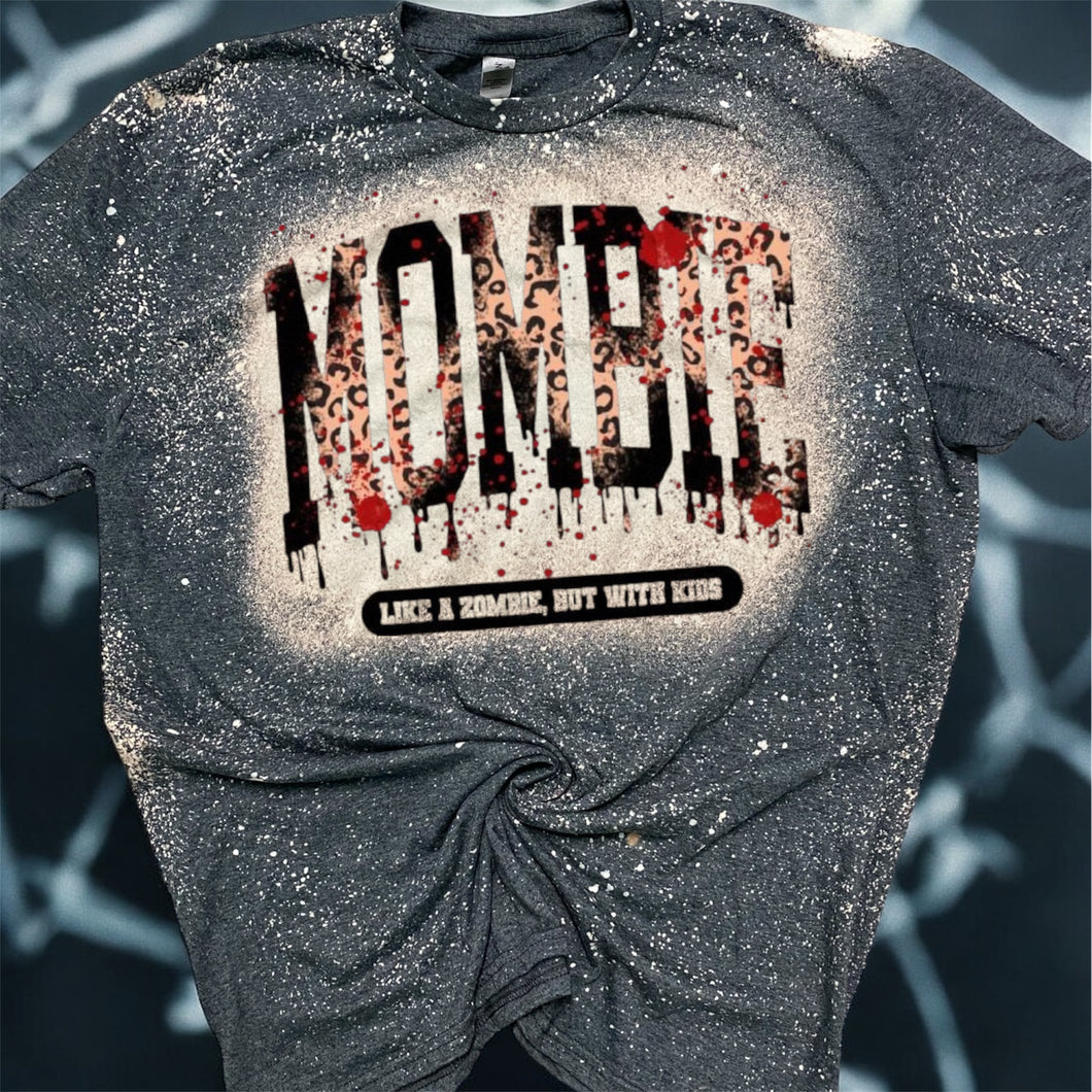 Mombie Bleached tee