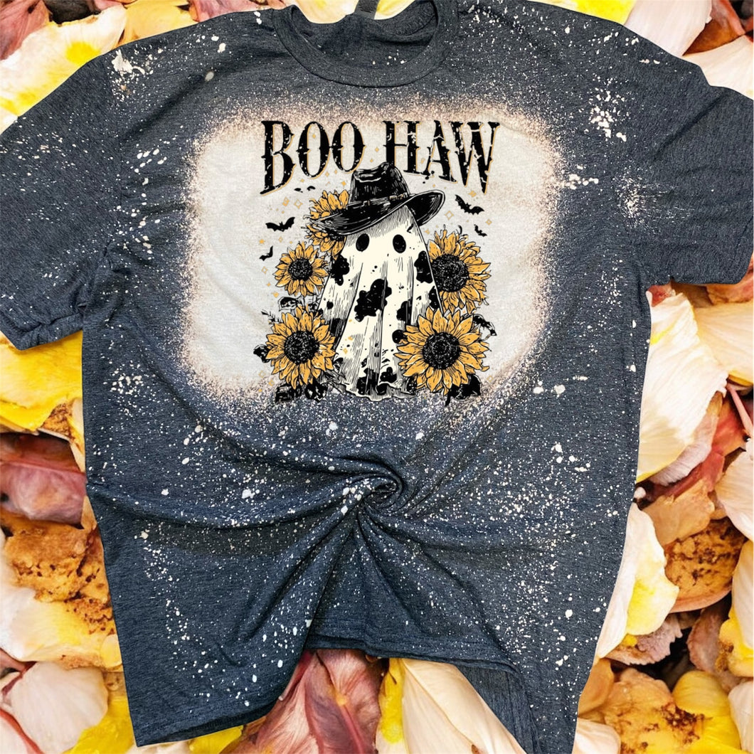 Boo Haw Bleached tee