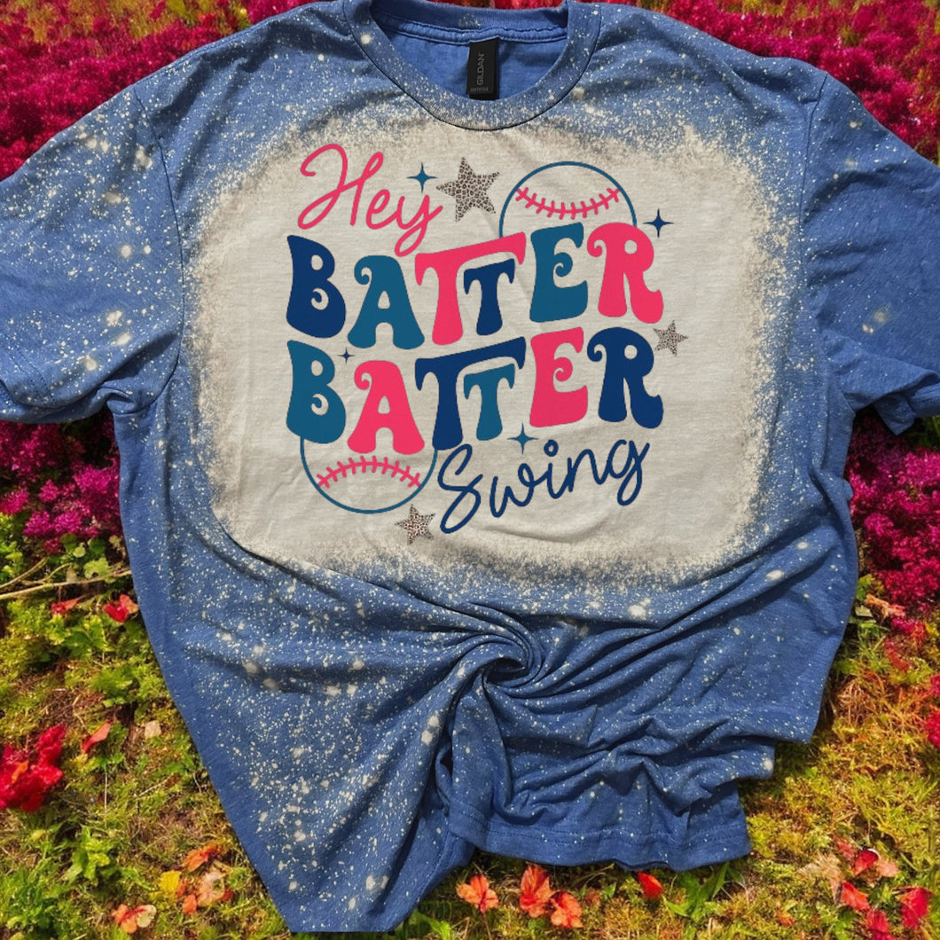 Hey batter batter Bleached tee