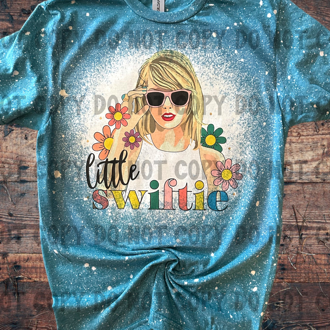 Little Swiftie bleached tee