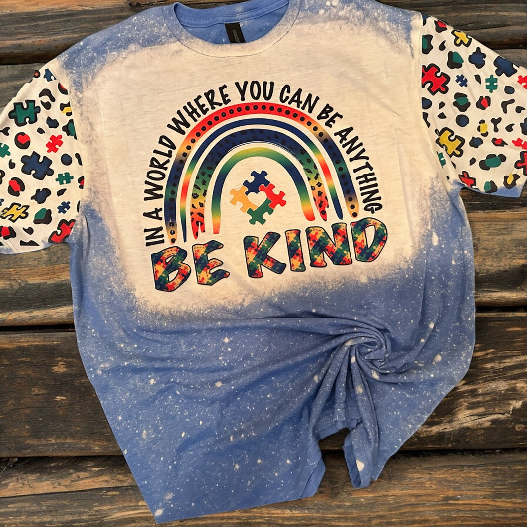 Always be kind bleached tee