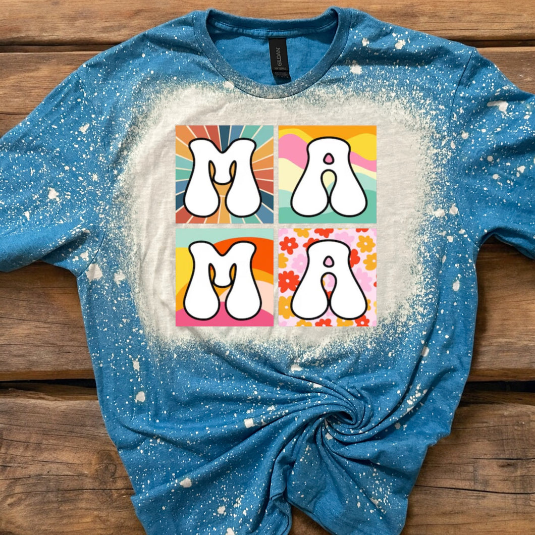 Retro Mama bleached tee