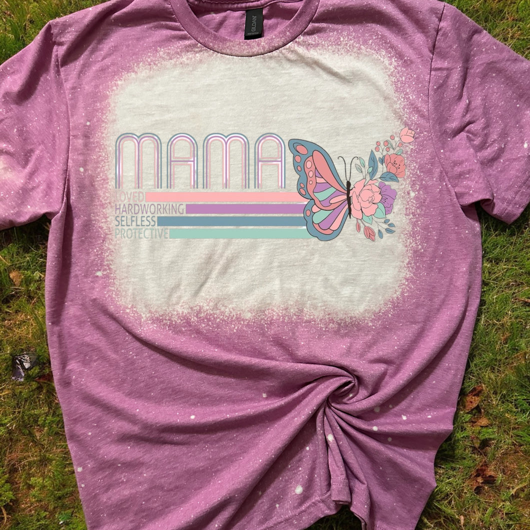 Retro Mama bleached tee