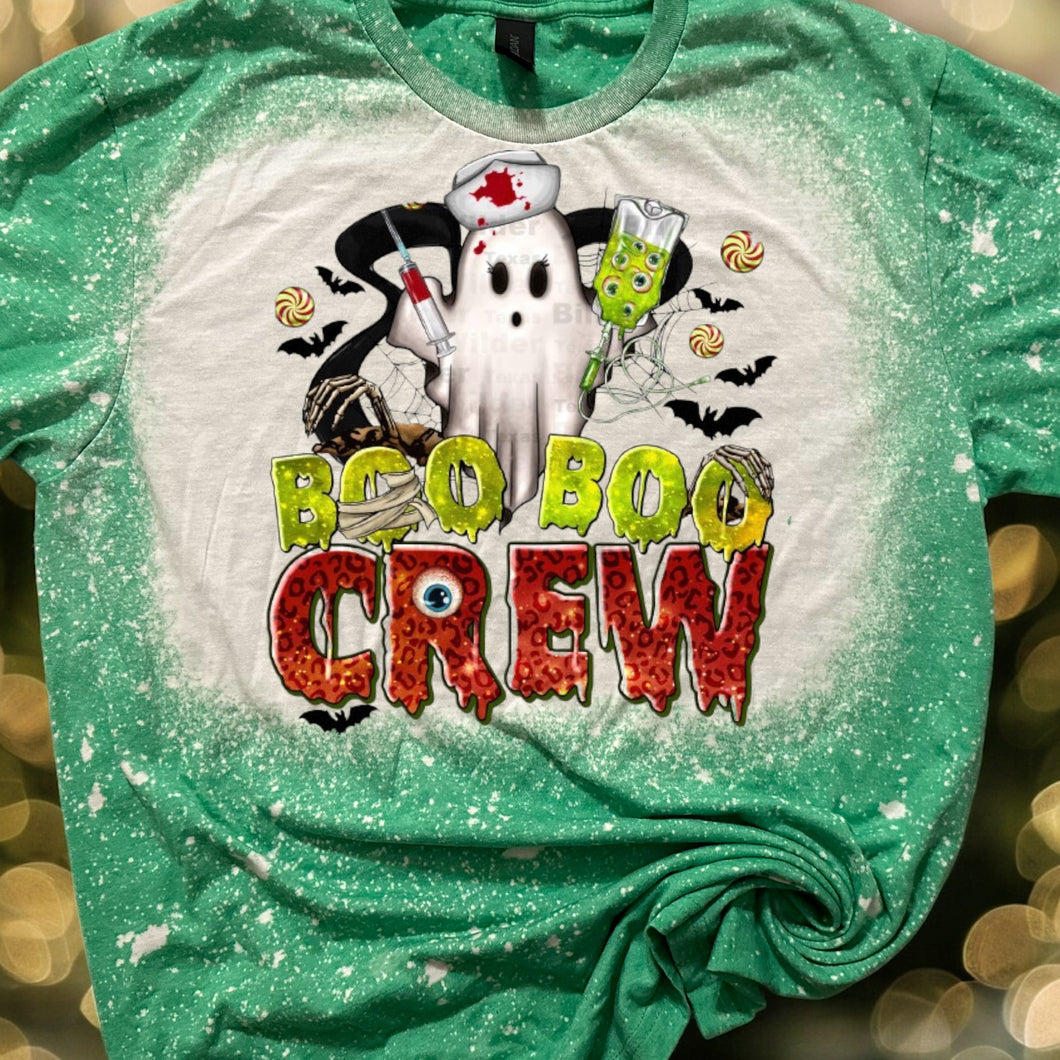 Boo Boo Crew Bleached tee