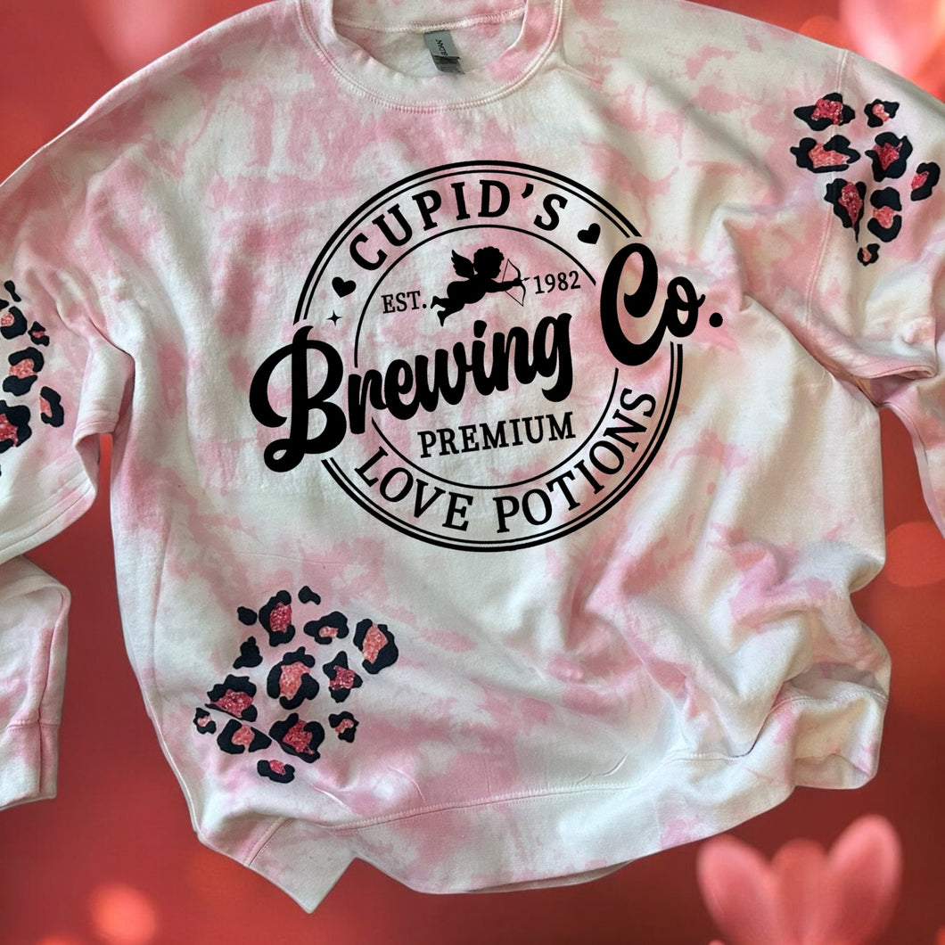 Cupid Brewing Co. Dyed sweatshirt