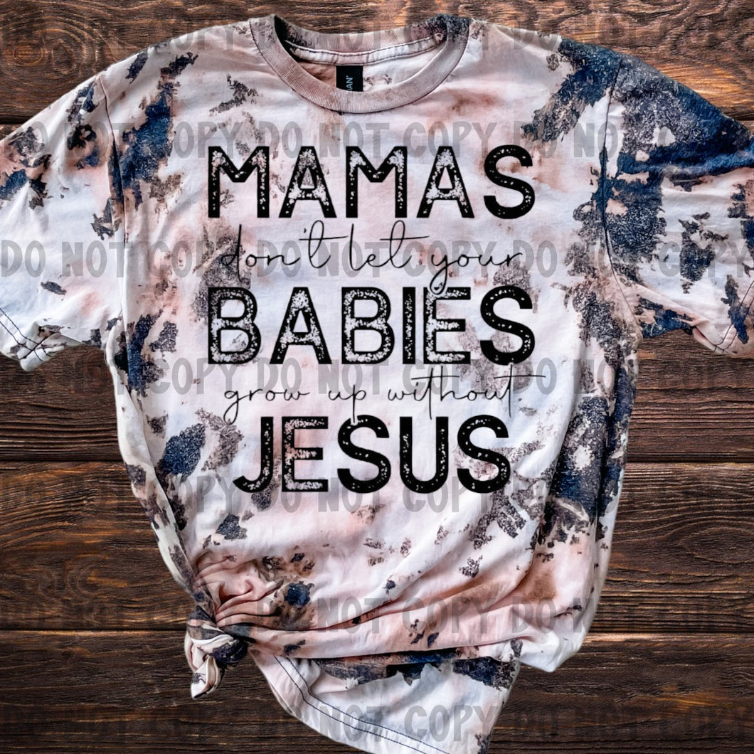 Without Jesus bleached tee