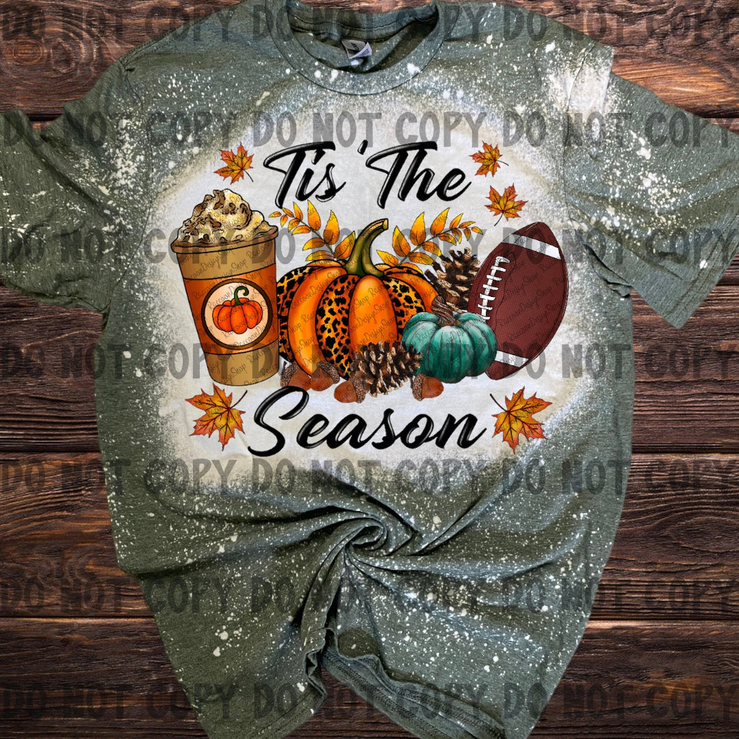 Tis’ the season bleached tee