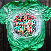 Load image into Gallery viewer, Watermelon Crawl bleached tee or tank
