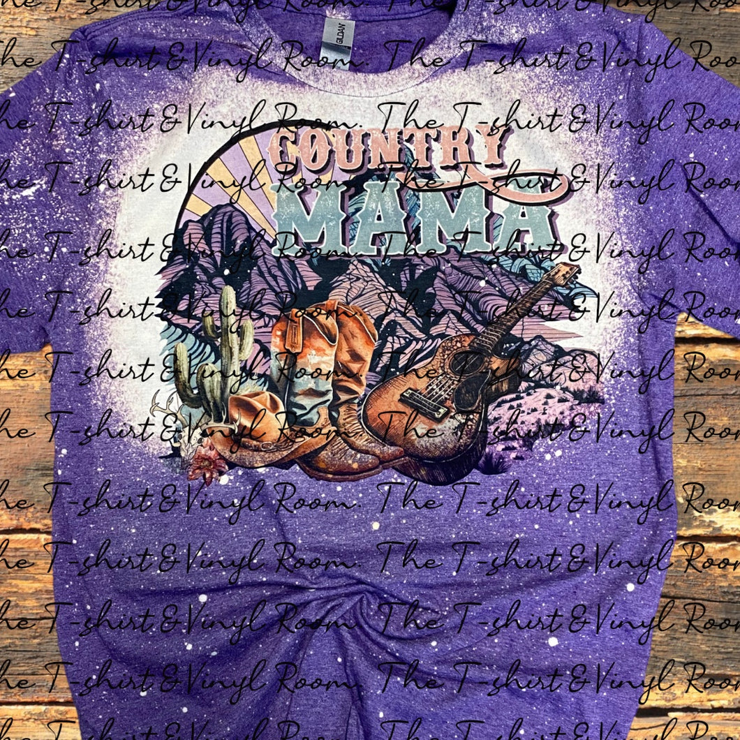 Country Mama bleached tee