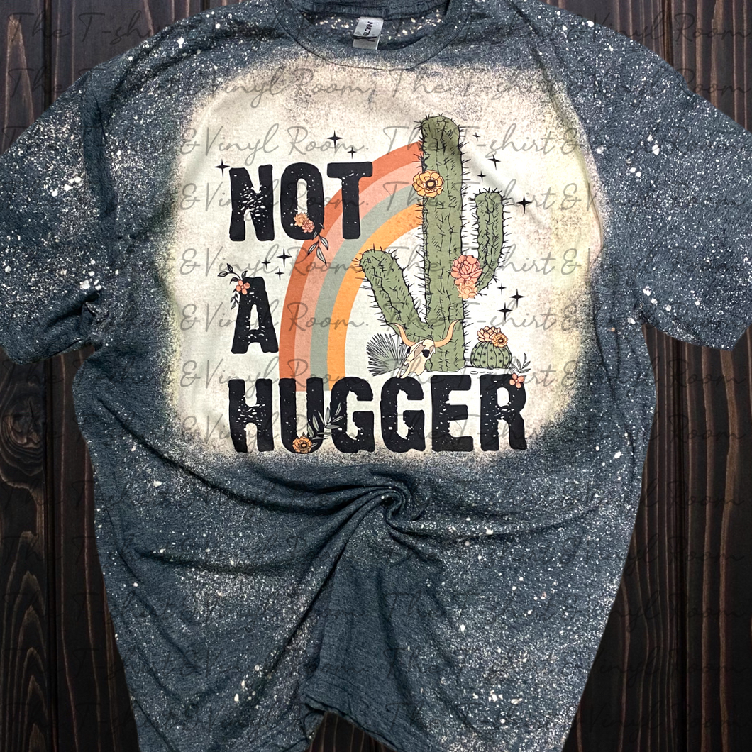 Not A Hugger bleached tee