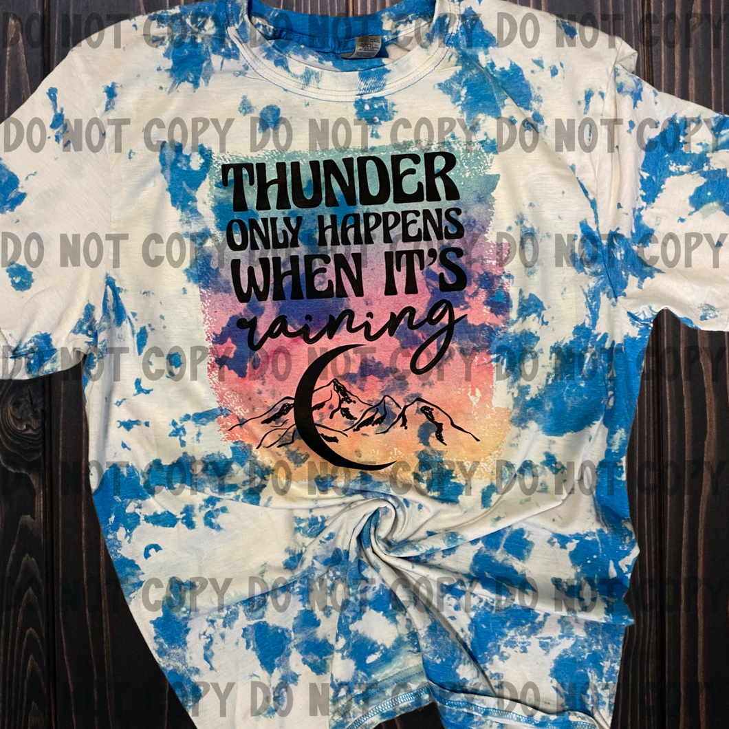 Thunder Bleached tee