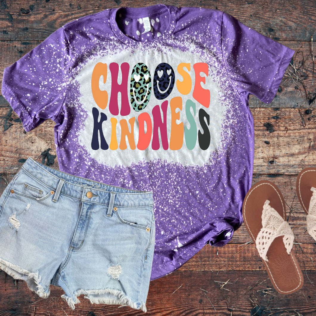 Choose Kindness bleached tee