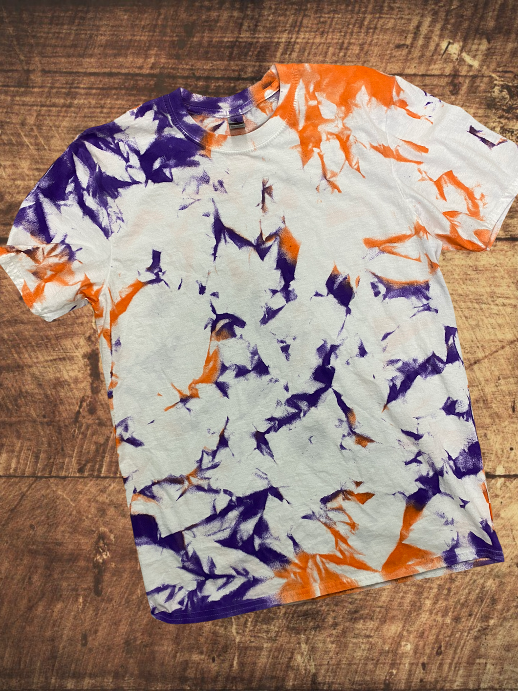 tie dye (ORANGE & PURPLE)