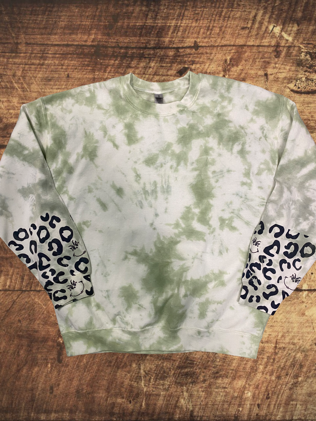 BLANK Green Dyed Sweatshirt