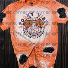 Load image into Gallery viewer, Spooky Vibes Bleached tee
